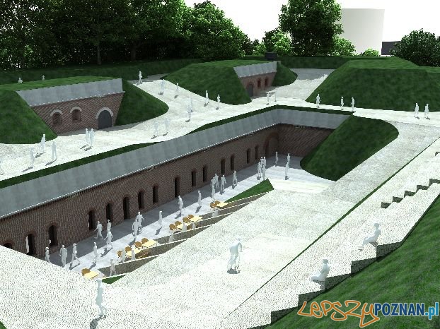 Fort VIIIa koncepcje zagospodarowania Foto: materiały konkursowe Fort VIIIa koncepcje zagospodarowania Foto: materiały konkursowe