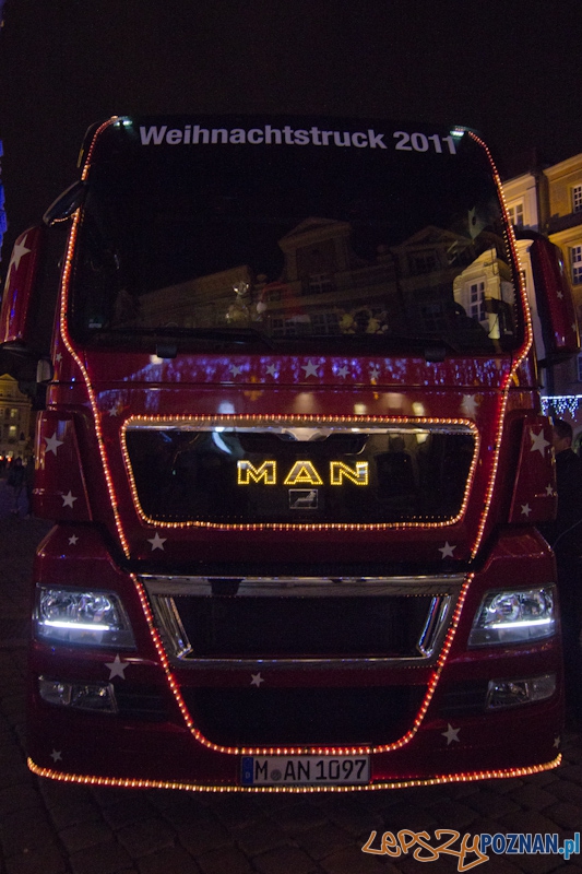 Mikołaj MAN na Starym Rynku Foto: lepszyPOZNAN.pl/ Piotr Rychter Mikołaj MAN na Starym Rynku Foto: lepszyPOZNAN.pl/ Piotr Rychter