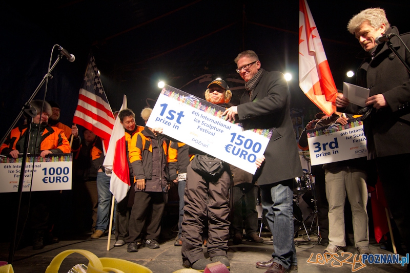 Festiwal Rzeźby Lodowej - wręczenie nagród - Victor Dagatan, Foto: lepszyPOZNAN.pl / Piotr Rychter Festiwal Rzeźby Lodowej - wręczenie nagród - Victor Dagatan, Foto: lepszyPOZNAN.pl / Piotr Rychter