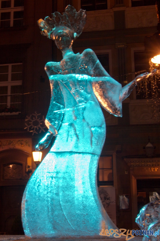 Festiwal Rzeźby Lodowej - miejsce II - Nadia Fedotova, Vladimir Zhikhartsev - 11.12.2011 r. Foto: lepszyPOZNAN.pl / Piotr Rychter Festiwal Rzeźby Lodowej - miejsce II - Nadia Fedotova, Vladimir Zhikhartsev - 11.12.2011 r. Foto: lepszyPOZNAN.pl / Piotr Rychter