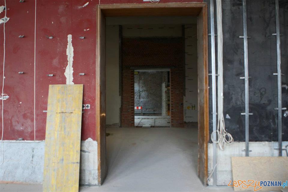 Trwa przebudowa CK ZAMEK Foto: Maciej Kaczyński Trwa przebudowa CK ZAMEK Foto: Maciej Kaczyński