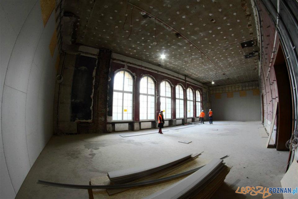 Trwa przebudowa CK ZAMEK Foto: Maciej Kaczyński Trwa przebudowa CK ZAMEK Foto: Maciej Kaczyński