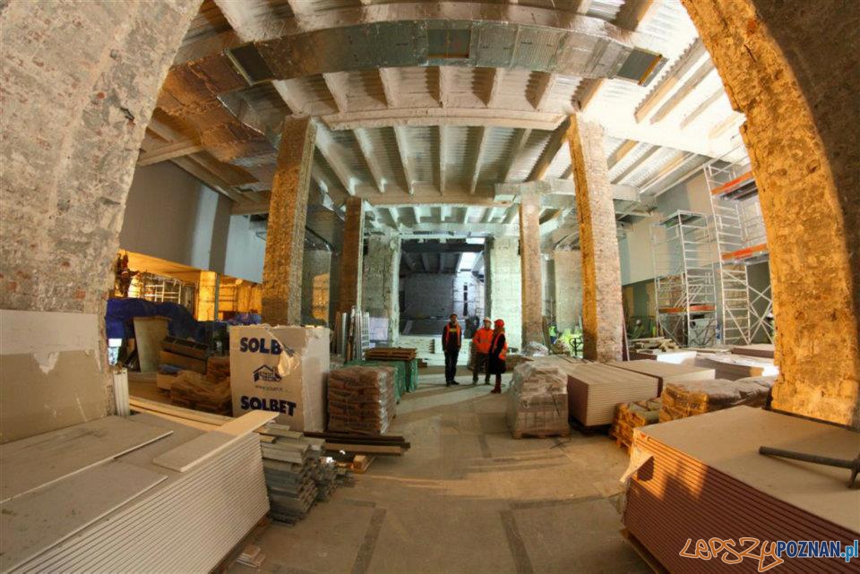 Trwa przebudowa CK ZAMEK Foto: Maciej Kaczyński Trwa przebudowa CK ZAMEK Foto: Maciej Kaczyński