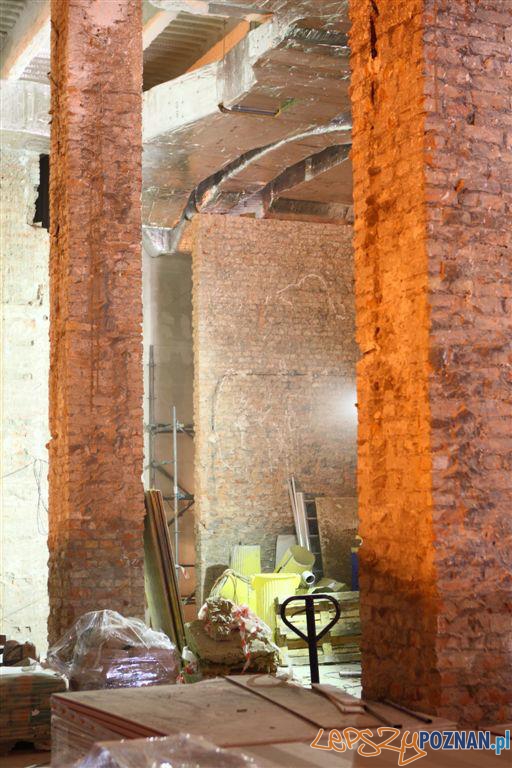 Trwa przebudowa CK ZAMEK Foto: Maciej Kaczyński Trwa przebudowa CK ZAMEK Foto: Maciej Kaczyński