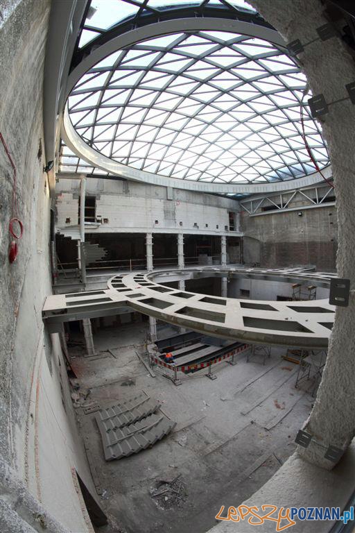 Trwa przebudowa CK ZAMEK Foto: Maciej Kaczyński Trwa przebudowa CK ZAMEK Foto: Maciej Kaczyński