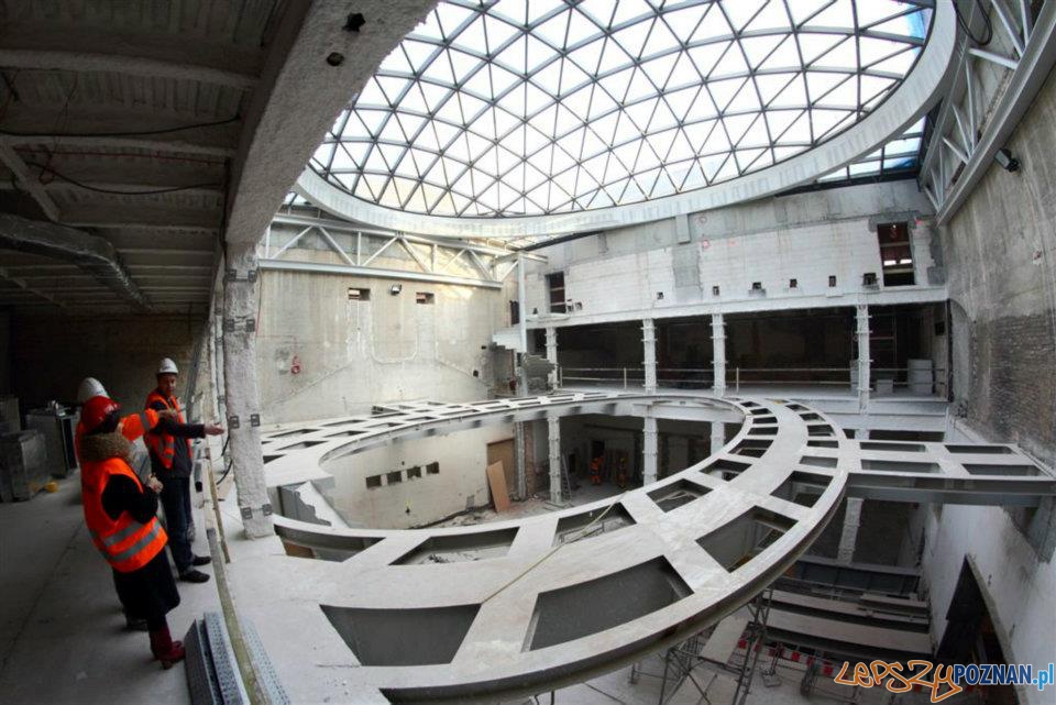 Trwa przebudowa CK ZAMEK Foto: Maciej Kaczyński Trwa przebudowa CK ZAMEK Foto: Maciej Kaczyński