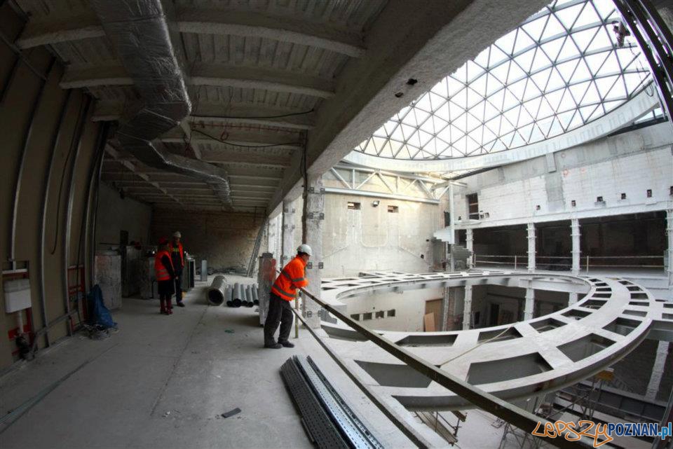 Trwa przebudowa CK ZAMEK Foto: Maciej Kaczyński Trwa przebudowa CK ZAMEK Foto: Maciej Kaczyński