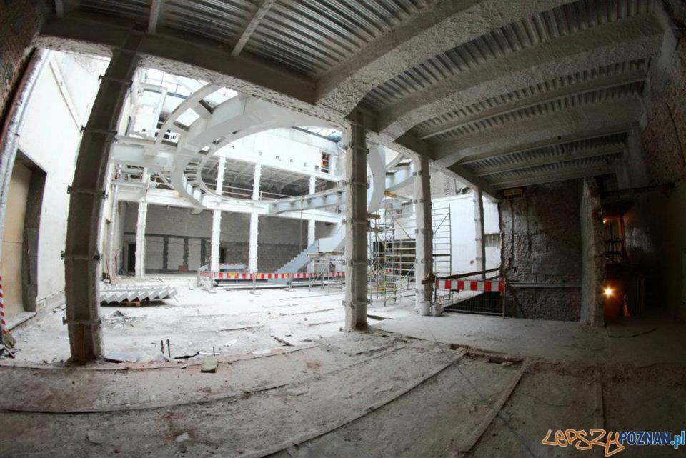 Trwa przebudowa CK ZAMEK Foto: Maciej Kaczyński Trwa przebudowa CK ZAMEK Foto: Maciej Kaczyński