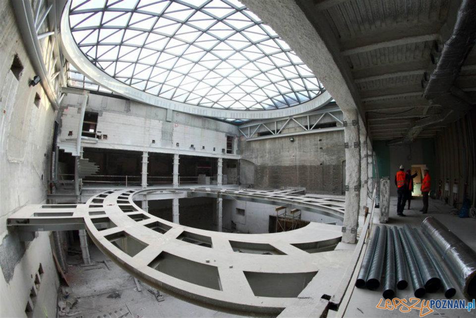 Trwa przebudowa CK ZAMEK Foto: Maciej Kaczyński Trwa przebudowa CK ZAMEK Foto: Maciej Kaczyński