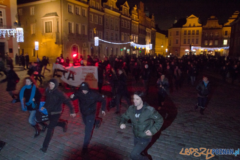 Protest przeciwko ACTA - 25.01.2012 r. Foto: lepszyPOZNAN.pl / Piotr Rychter Protest przeciwko ACTA - 25.01.2012 r. Foto: lepszyPOZNAN.pl / Piotr Rychter