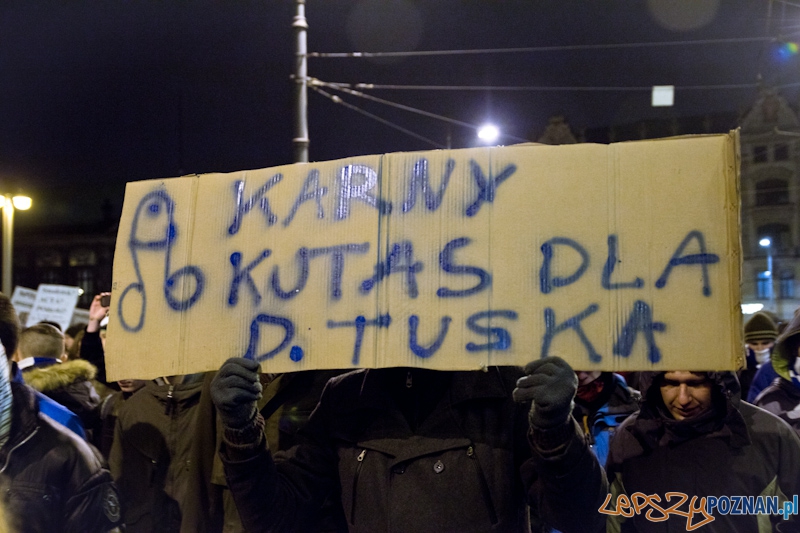 Protest przeciwko ACTA - 26.01.2012 r. Foto: lepszyPOZNAN.pl / Piotr Rychter Protest przeciwko ACTA - 26.01.2012 r. Foto: lepszyPOZNAN.pl / Piotr Rychter