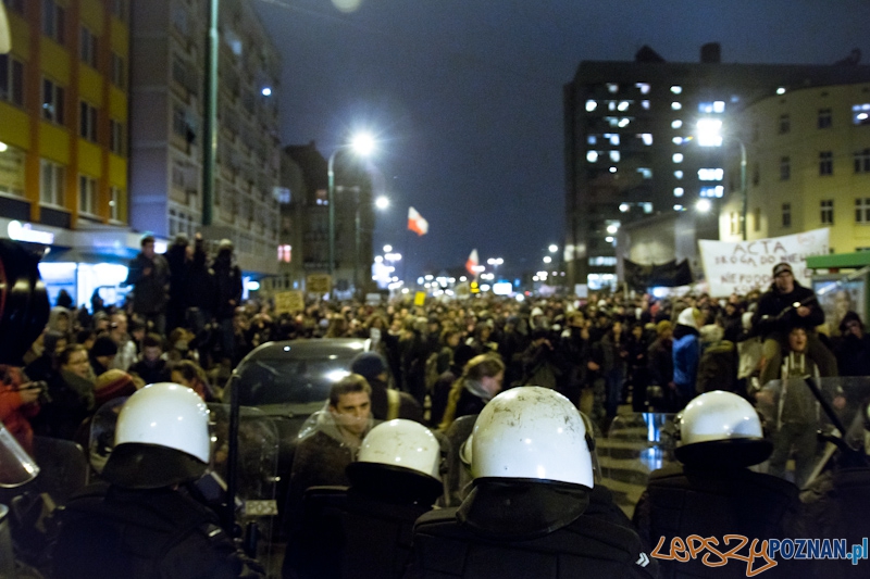 Protest przeciwko ACTA - 26.01.2012 r. Foto: lepszyPOZNAN.pl / Piotr Rychter Protest przeciwko ACTA - 26.01.2012 r. Foto: lepszyPOZNAN.pl / Piotr Rychter
