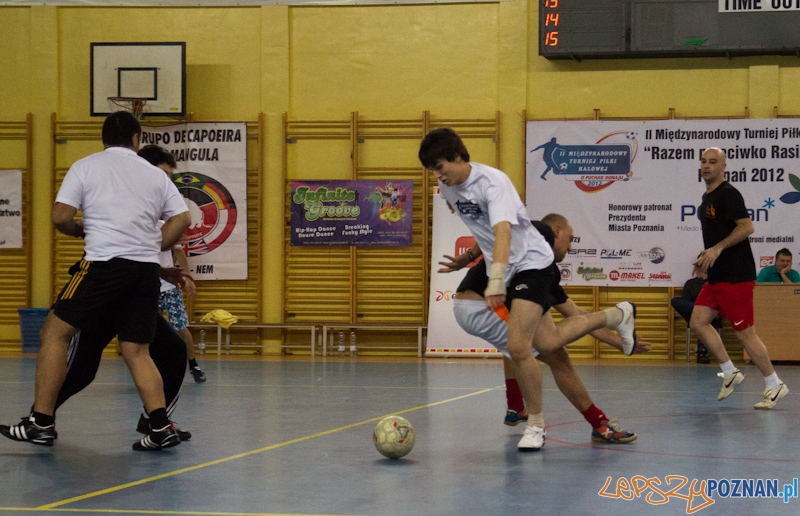 II Międzynarodowy Turniej Piłki Halowej ,,Razem przeciwko rasizmowi” - 21.01.2012 r. Foto: lepszyPOZNAN.pl / Piotr Rychter II Międzynarodowy Turniej Piłki Halowej ,,Razem przeciwko rasizmowi” - 21.01.2012 r. Foto: lepszyPOZNAN.pl / Piotr Rychter