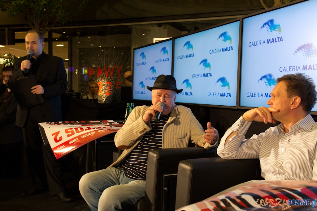 Przed premierą Sztos 2 - Jan Nowicki, Cezary Pazura Foto: (c) Anna Bernard Przed premierą Sztos 2 - Jan Nowicki, Cezary Pazura Foto: (c) Anna Bernard