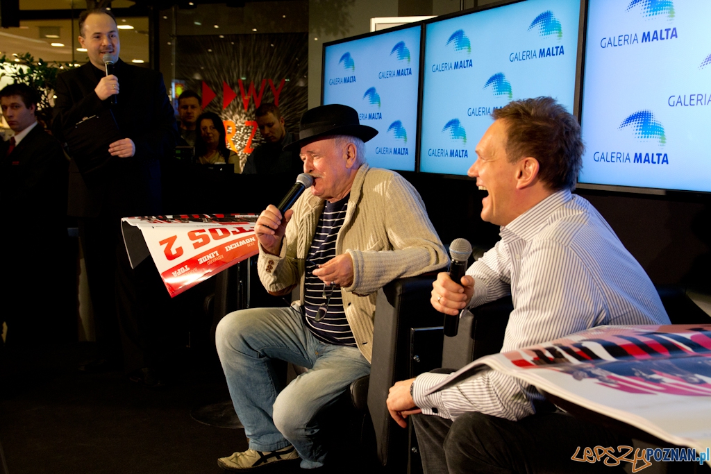 Przed premierą Sztos 2 - Jan Nowicki, Cezary Pazura Foto: (c) Anna Bernard Przed premierą Sztos 2 - Jan Nowicki, Cezary Pazura Foto: (c) Anna Bernard