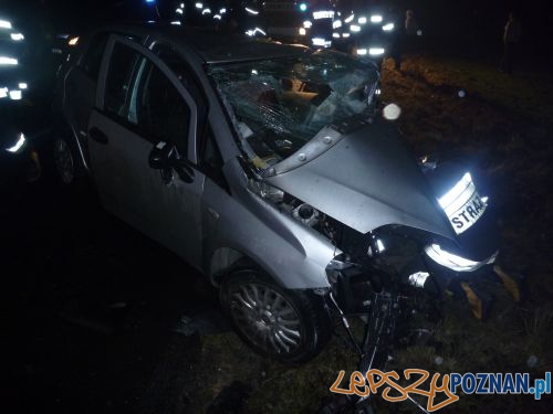 Wypadek w Uchorowie Foto: Rafał Pułkowski Wypadek w Uchorowie Foto: Rafał Pułkowski