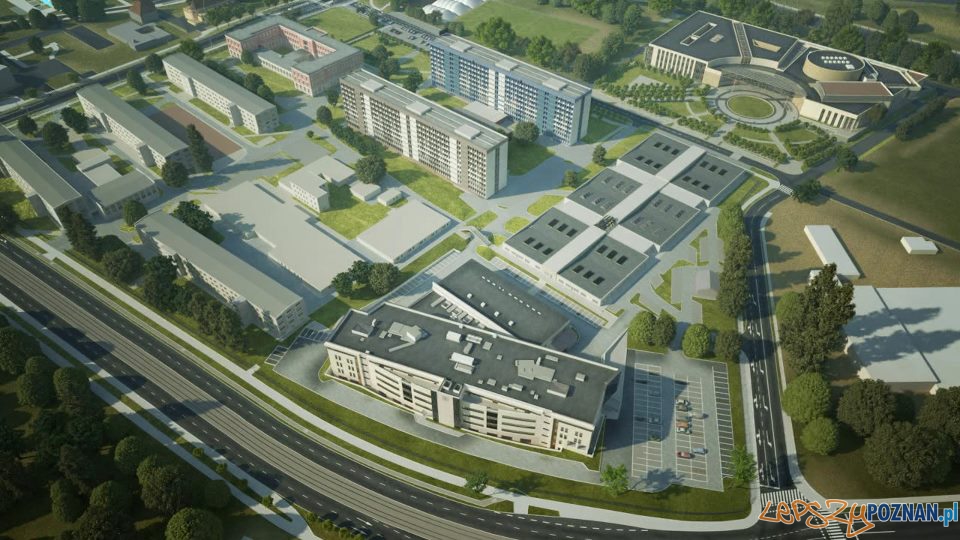 Wizualizacja kampusu Politechniki Foto: Politechnika Poznańska Wizualizacja kampusu Politechniki Foto: Politechnika Poznańska