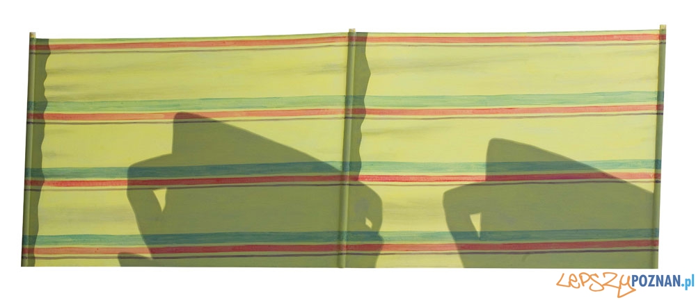 Andrzej Okińczyc, Parawan 3, 2007, akryl, 85 × 227 cm Foto: Muzeum Narodowe w Poznaniu Andrzej Okińczyc, Parawan 3, 2007, akryl, 85 × 227 cm Foto: Muzeum Narodowe w Poznaniu