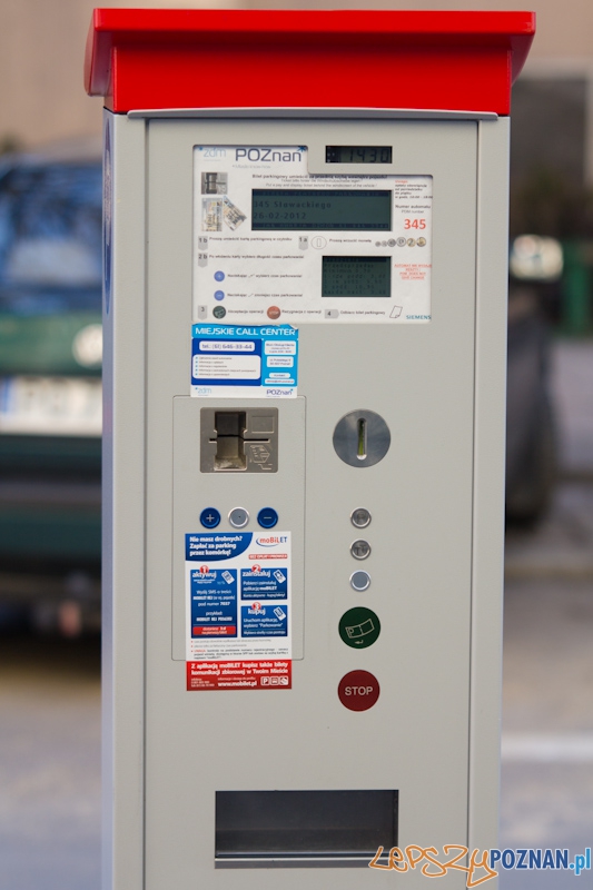 Automat parkingowy  Foto: lepszyPOZNAN.pl / Piotr Rychter