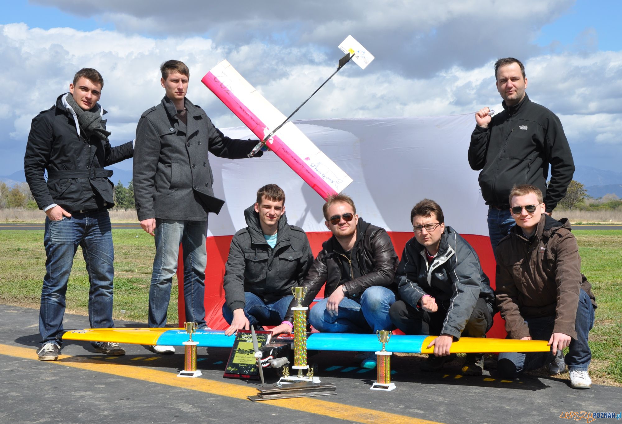 Studenci z Politechniki na zawodach AeroDesign  Foto: Studenci z Politechniki na zawodach AeroDesign