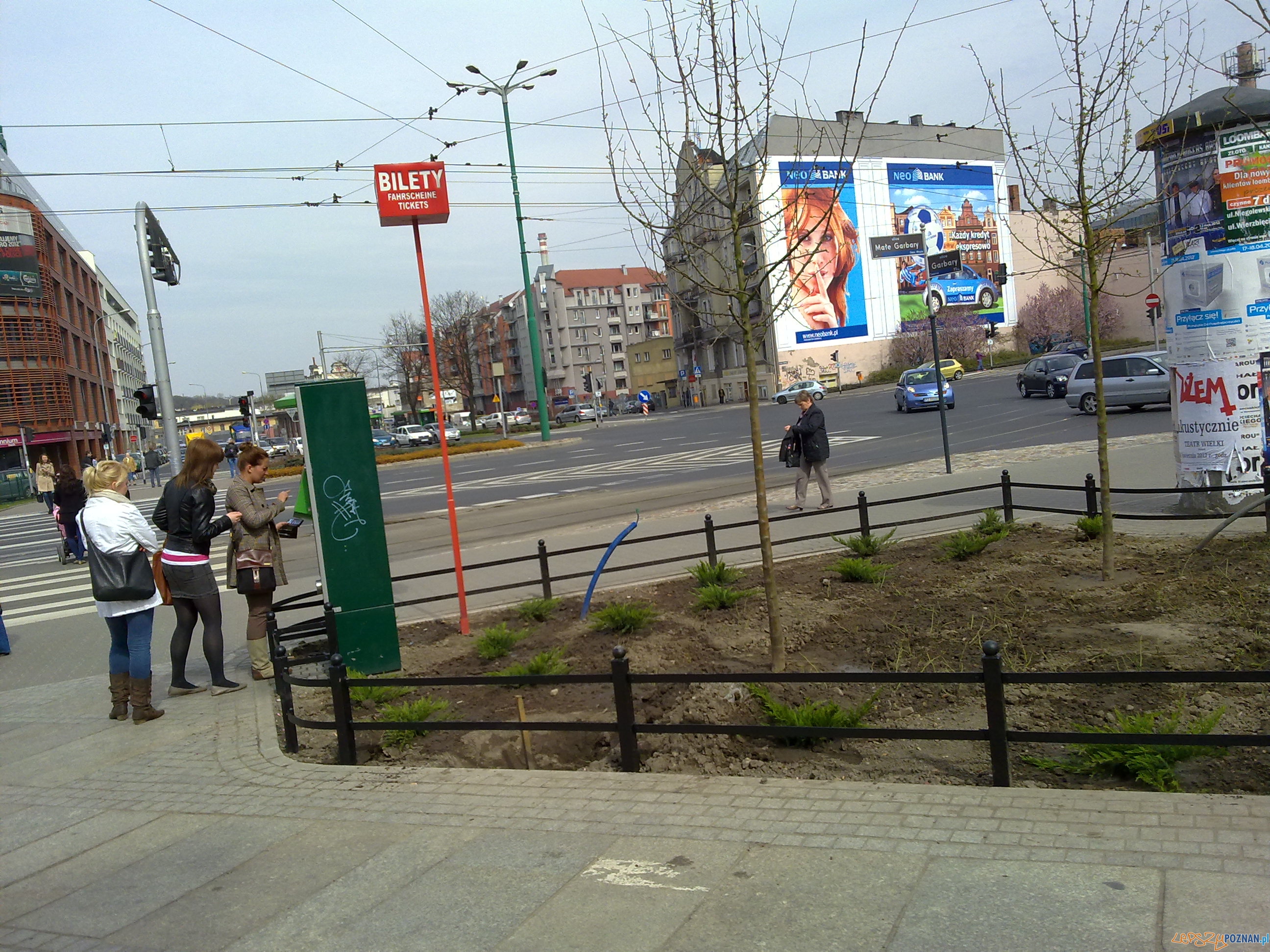 Nowa zieleń na Garbarach Foto: Nowa zieleń na Garbarach Foto: