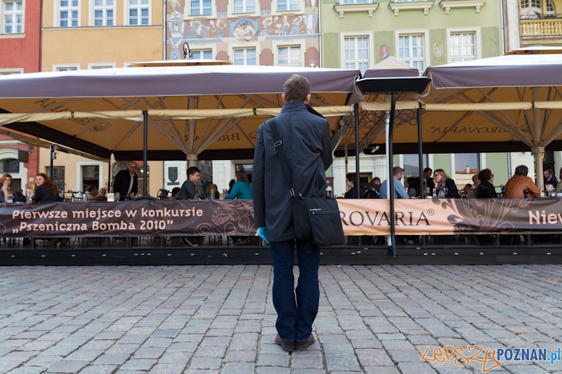 Akcja Migaj Mi - Stary Rynek 20.04.2012 r. Foto: lepszyPOZNAN.pl / Piotr Rychter Akcja Migaj Mi - Stary Rynek 20.04.2012 r. Foto: lepszyPOZNAN.pl / Piotr Rychter