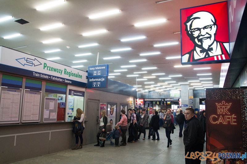 Dworzec Główny PKP Poznań Foto: lepszyPOZNAN.pl / Piotr Rychter Dworzec Główny PKP Poznań Foto: lepszyPOZNAN.pl / Piotr Rychter