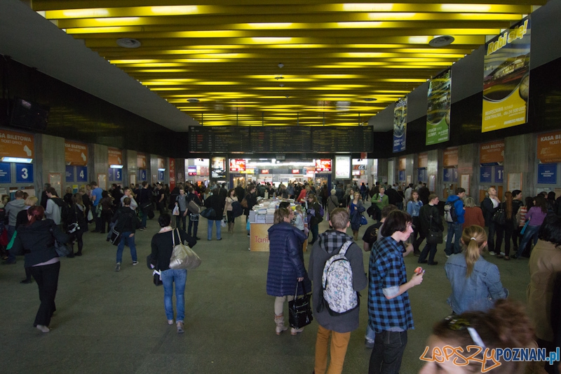 Dworzec Główny PKP Poznań Foto: lepszyPOZNAN.pl / Piotr Rychter Dworzec Główny PKP Poznań Foto: lepszyPOZNAN.pl / Piotr Rychter