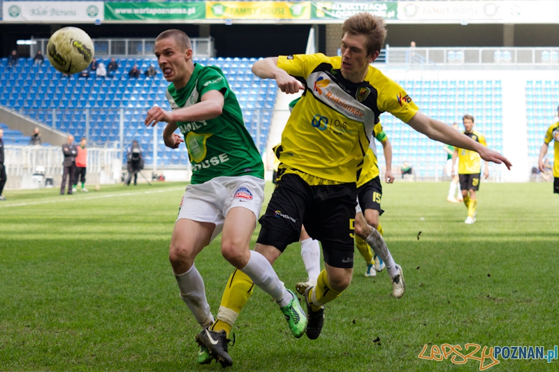 Warta poznań - Ruch Radzionków - 22.04.2012 r. Foto: lepszyPOZNAN.pl / Piotr Rychter Warta poznań - Ruch Radzionków - 22.04.2012 r. Foto: lepszyPOZNAN.pl / Piotr Rychter