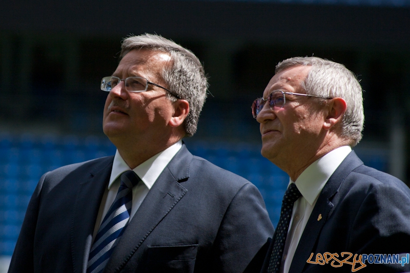 Prezydent Bronisław Komorowski na Stadionie Miejskim - Poznań 29.05.2012 r. Foto: LepszyPOZNAN.pl / Paweł Rychter Prezydent Bronisław Komorowski na Stadionie Miejskim - Poznań 29.05.2012 r. Foto: LepszyPOZNAN.pl / Paweł Rychter