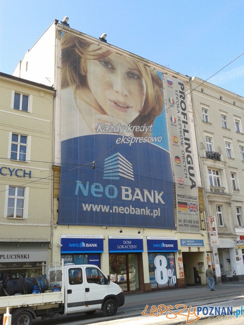 Wielkoformatowe reklamy w Centrum Foto: lepszyPOZNAN.pl/gsm Wielkoformatowe reklamy w Centrum Foto: lepszyPOZNAN.pl/gsm