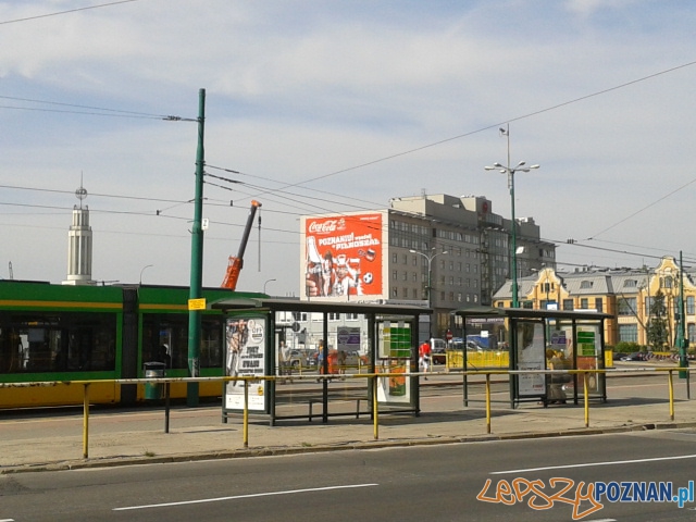 Wielkoformatowe reklamy w Centrum Foto: lepszyPOZNAN.pl/gsm Wielkoformatowe reklamy w Centrum Foto: lepszyPOZNAN.pl/gsm