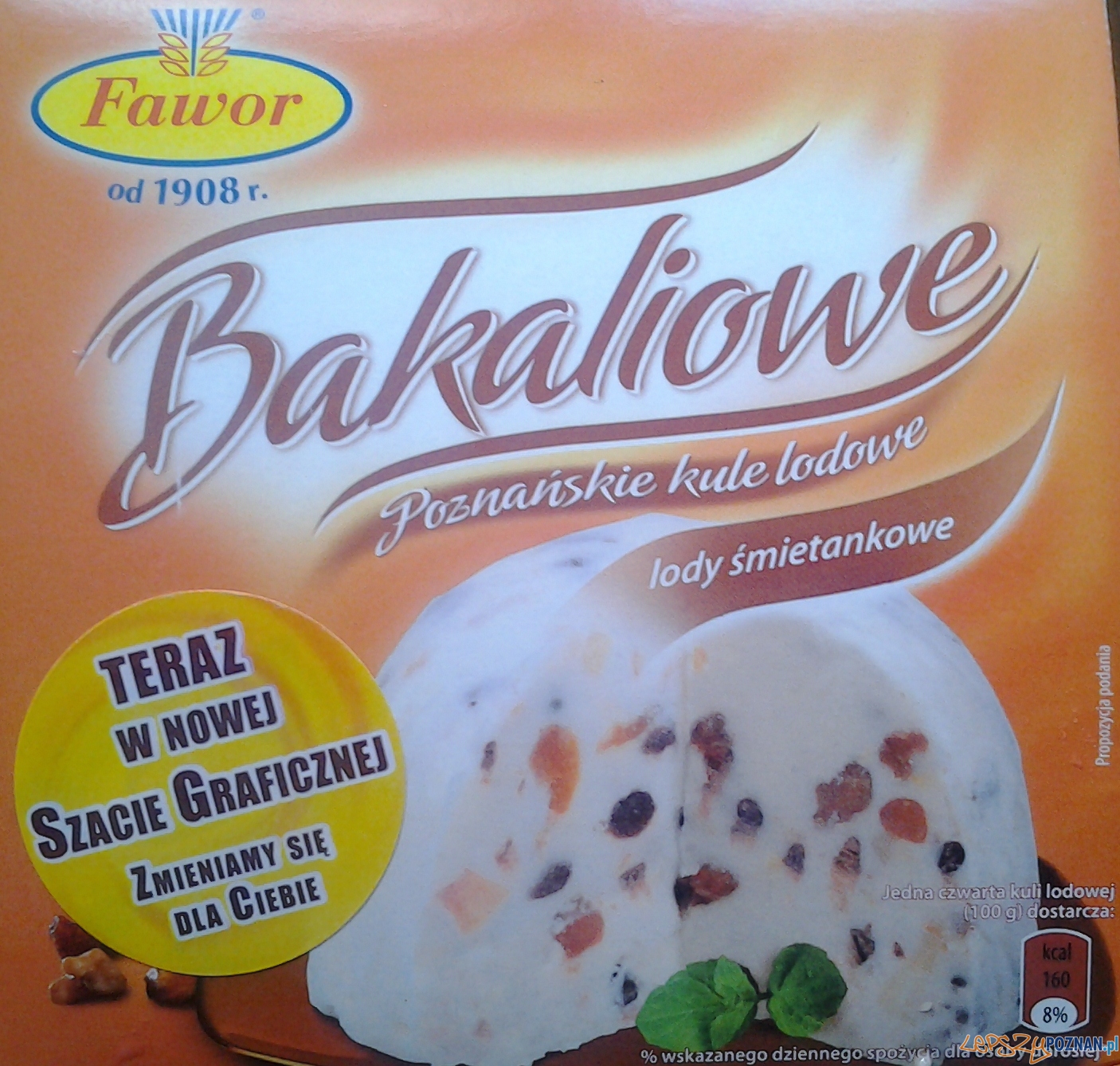 Lody z Fawora w nowym opakowaniu  Foto: lepszyPOZNAN.pl