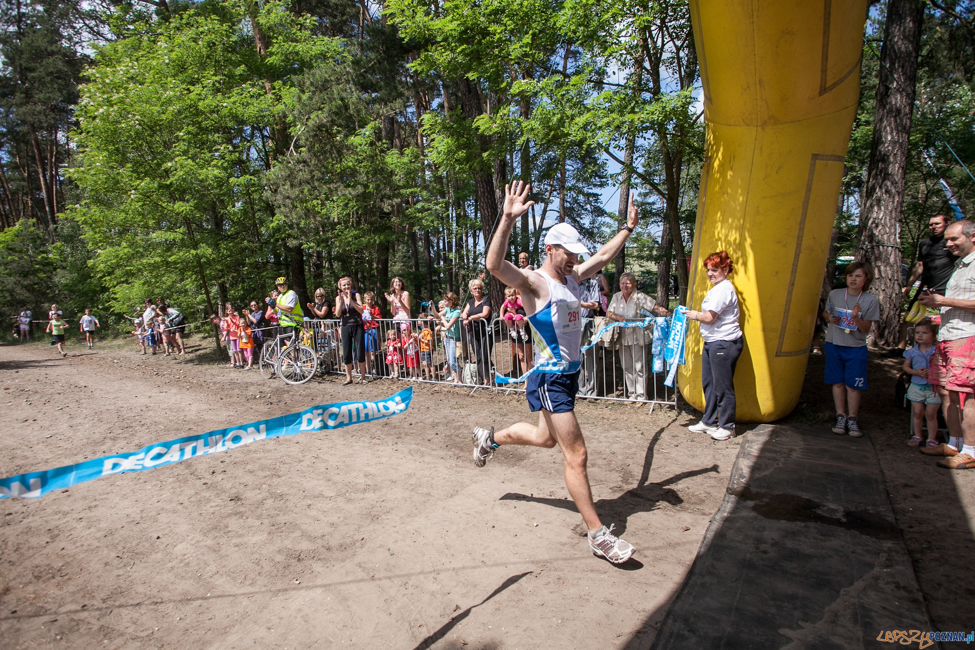 Maciej Muślewski - zwyciezca biegu głównego Foto: Maciej Nowaczyk Maciej Muślewski - zwyciezca biegu głównego Foto: Maciej Nowaczyk