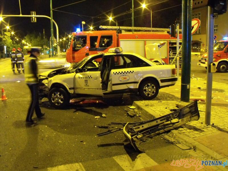 Wypadek na krzyżówce Przybyszeskiego i Bukowskiej - Poznań 19.05.2012 r. Foto: lazarz.pl Wypadek na krzyżówce Przybyszeskiego i Bukowskiej - Poznań 19.05.2012 r. Foto: lazarz.pl