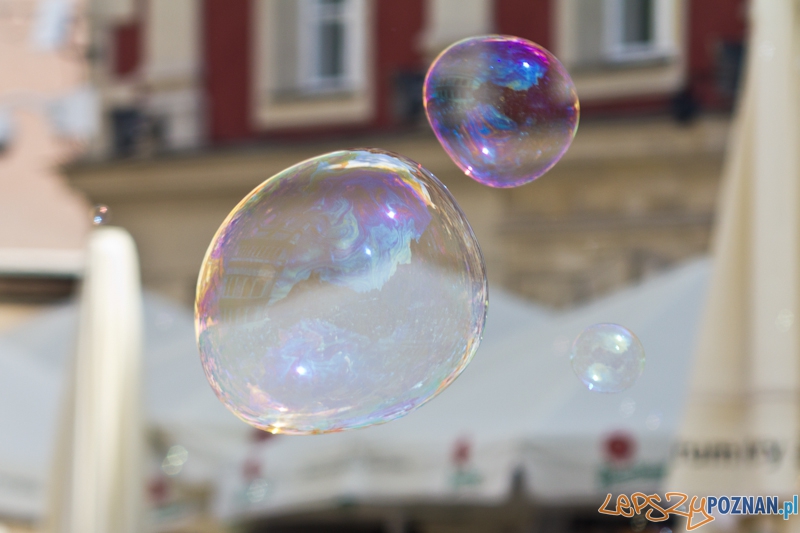 Bańki Mydlane Stary Rynek Foto: lepszyPOZNAN.pl / Piotr Rychter Bańki Mydlane Stary Rynek Foto: lepszyPOZNAN.pl / Piotr Rychter