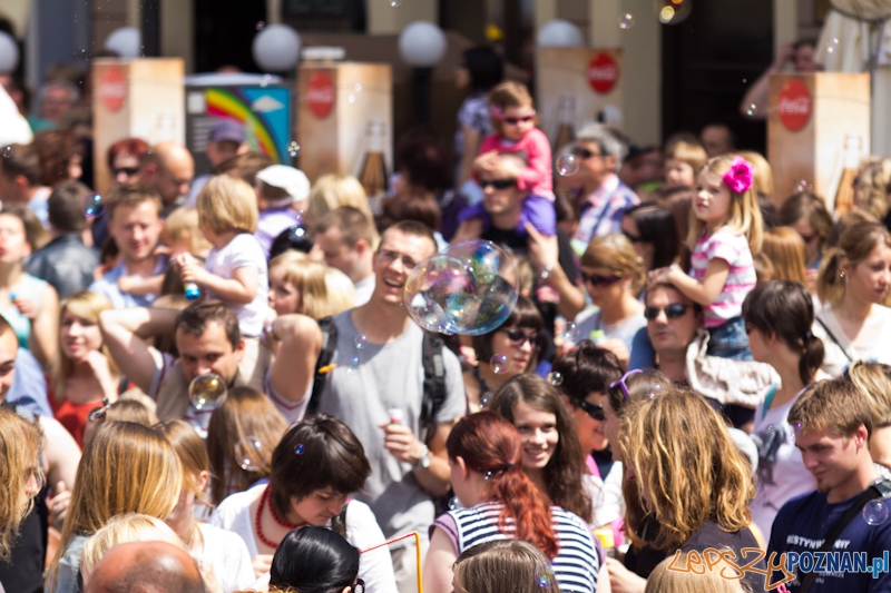 Bańki Mydlane Stary Rynek Foto: lepszyPOZNAN.pl / Piotr Rychter Bańki Mydlane Stary Rynek Foto: lepszyPOZNAN.pl / Piotr Rychter