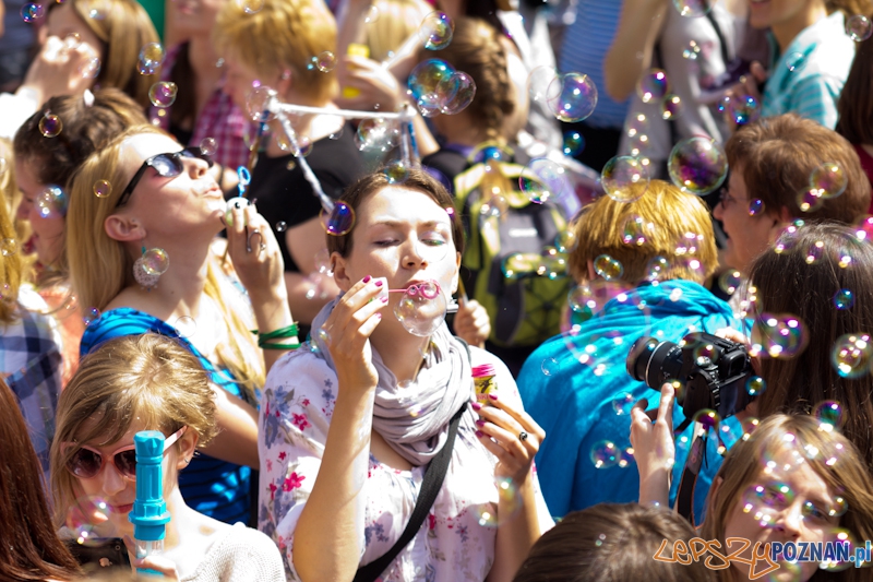 Bańki Mydlane Stary Rynek Foto: lepszyPOZNAN.pl / Piotr Rychter Bańki Mydlane Stary Rynek Foto: lepszyPOZNAN.pl / Piotr Rychter