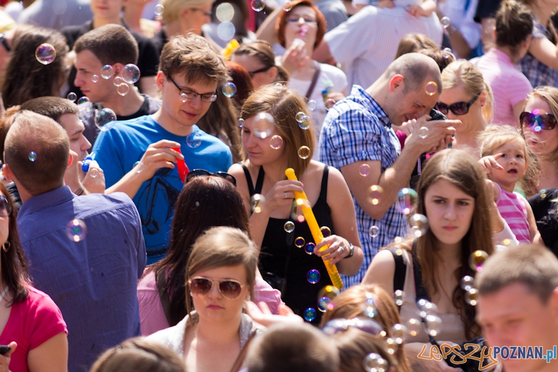 Bańki Mydlane Stary Rynek Foto: lepszyPOZNAN.pl / Piotr Rychter Bańki Mydlane Stary Rynek Foto: lepszyPOZNAN.pl / Piotr Rychter