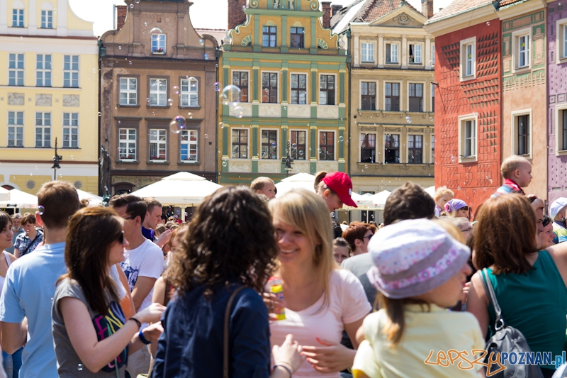 Bańki Mydlane Stary Rynek Foto: lepszyPOZNAN.pl / Piotr Rychter Bańki Mydlane Stary Rynek Foto: lepszyPOZNAN.pl / Piotr Rychter