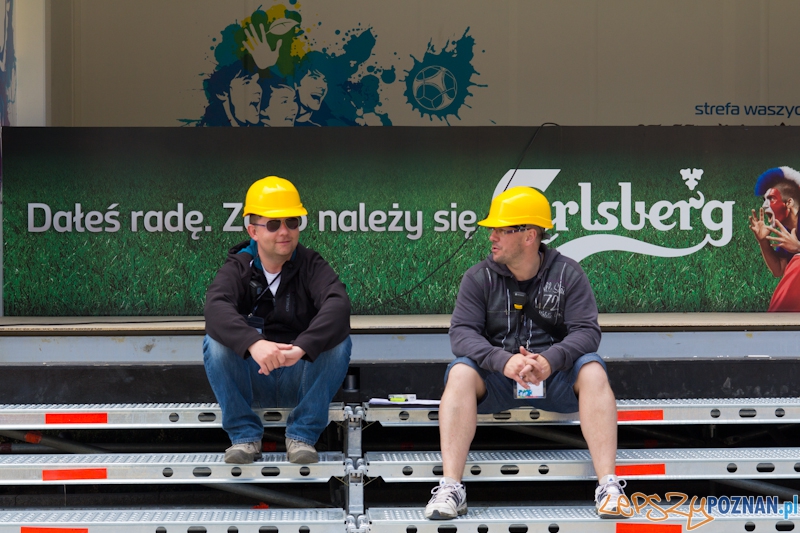 Powstaje strefa kibica na Placu Wolności i Alejach Marcinkowskiego Foto: lepszyPOZNAN.pl / Piotr Rychter Powstaje strefa kibica na Placu Wolności i Alejach Marcinkowskiego Foto: lepszyPOZNAN.pl / Piotr Rychter