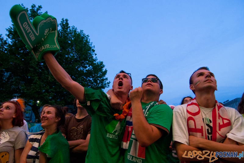 Strefa Kibica podczas meczu Włochy - Irlandia - Poznań 18.06.2012 r. Foto: LepszyPOZNAN.pl / Paweł Rychter Strefa Kibica podczas meczu Włochy - Irlandia - Poznań 18.06.2012 r. Foto: LepszyPOZNAN.pl / Paweł Rychter