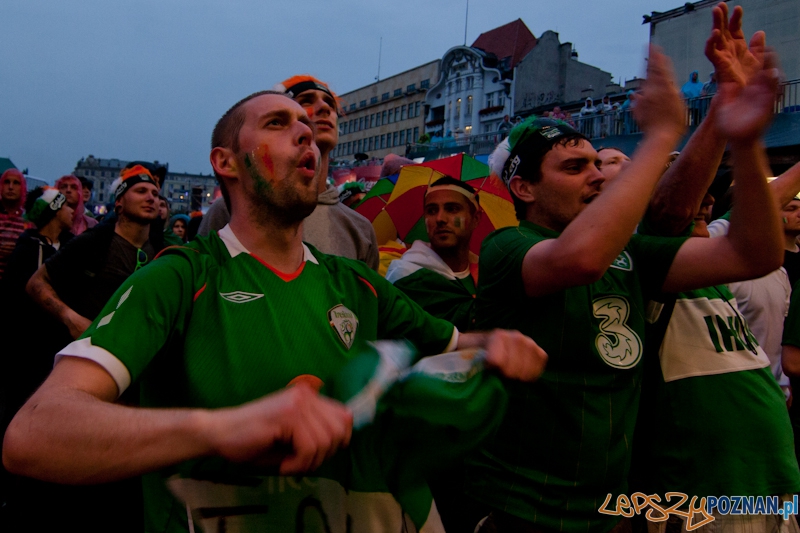 Strefa Kibica podczas meczu Irlandia - Chorwacja - Poznań 10.06.2012 r. Foto: LepszyPOZNAN.pl / Paweł Rychter Strefa Kibica podczas meczu Irlandia - Chorwacja - Poznań 10.06.2012 r. Foto: LepszyPOZNAN.pl / Paweł Rychter