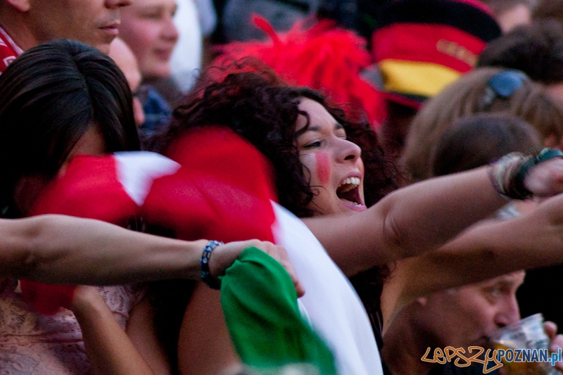 Strefa Kibica podczas meczu Niemcy - Włochy - Poznań 28.06.2012 r. Foto: LepszyPOZNAN.pl / Paweł Rychter Strefa Kibica podczas meczu Niemcy - Włochy - Poznań 28.06.2012 r. Foto: LepszyPOZNAN.pl / Paweł Rychter