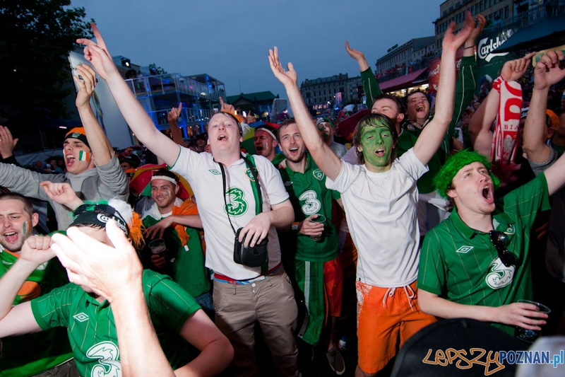 Strefa Kibica podczas meczu Irlandia - Chorwacja - Poznań 10.06.2012 r. Foto: LepszyPOZNAN.pl / Paweł Rychter Strefa Kibica podczas meczu Irlandia - Chorwacja - Poznań 10.06.2012 r. Foto: LepszyPOZNAN.pl / Paweł Rychter