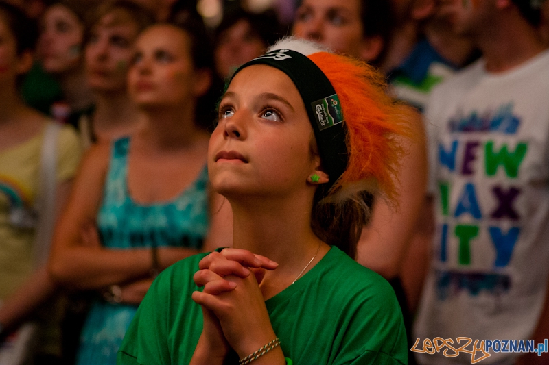 Strefa Kibica podczas meczu Włochy - Irlandia - Poznań 18.06.2012 r. Foto: LepszyPOZNAN.pl / Paweł Rychter Strefa Kibica podczas meczu Włochy - Irlandia - Poznań 18.06.2012 r. Foto: LepszyPOZNAN.pl / Paweł Rychter