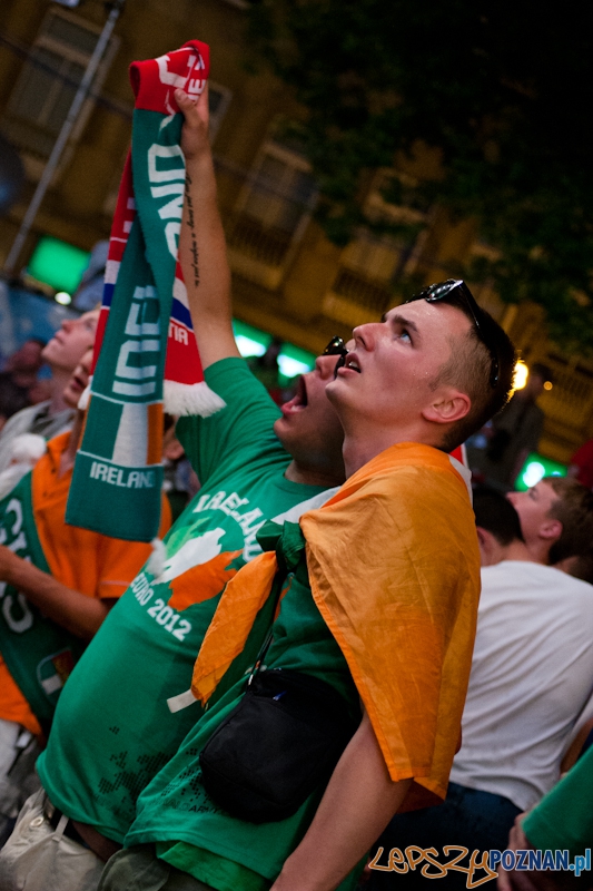 Strefa Kibica podczas meczu Włochy - Irlandia - Poznań 18.06.2012 r. Foto: LepszyPOZNAN.pl / Paweł Rychter Strefa Kibica podczas meczu Włochy - Irlandia - Poznań 18.06.2012 r. Foto: LepszyPOZNAN.pl / Paweł Rychter