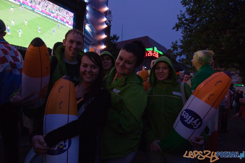 Strefa Kibica podczas meczu Irlandia - Chorwacja - Poznań 10.06.2012 r. Foto: LepszyPOZNAN.pl / Paweł Rychter Strefa Kibica podczas meczu Irlandia - Chorwacja - Poznań 10.06.2012 r. Foto: LepszyPOZNAN.pl / Paweł Rychter
