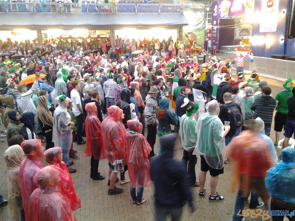 Pierwszy mecz w Poznaniu - Strefa Kibica - mecz Irlandia-Chorwacja Foto: lepszyPOZNAN.pl / gsm Pierwszy mecz w Poznaniu - Strefa Kibica - mecz Irlandia-Chorwacja Foto: lepszyPOZNAN.pl / gsm
