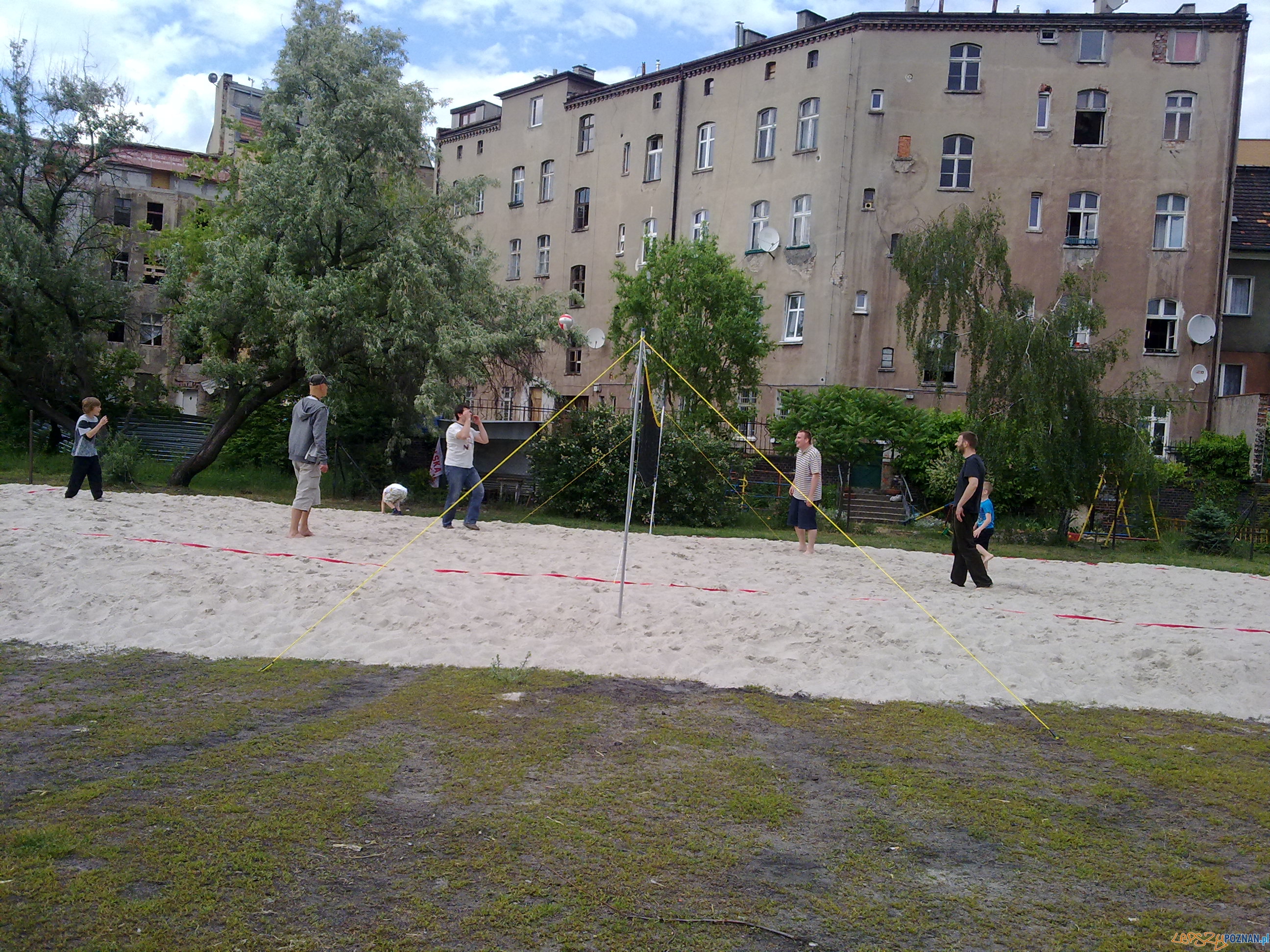 Boisko do siatkówki Foto: Boisko do siatkówki Foto: